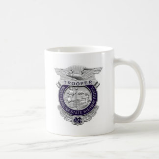 North Carolina State Highway Patrol Trooper Badge Kaffeetasse