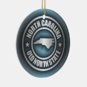 ‚North Carolina Steel 2‘ Keramik Ornament (Rechts)