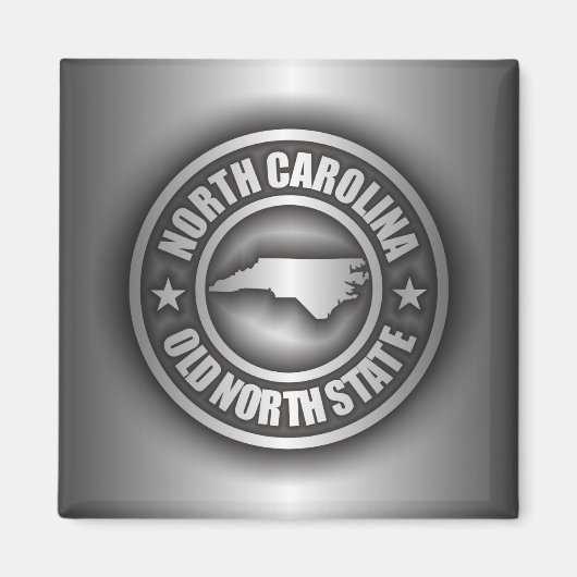 ‚North Carolina Steel‘ Magnet (Vorne)