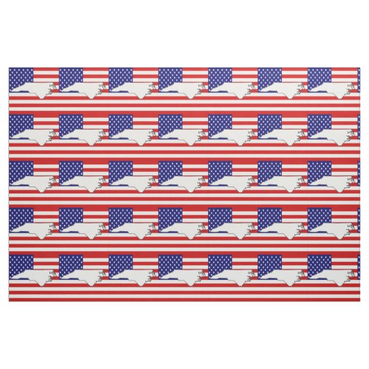 NORTH CAROLINA STOFF (Fat Quarter (45,7 x 55,9 cm))