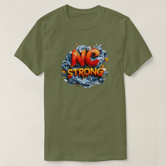 North Carolina Strong T-Shirt (Design vorne)