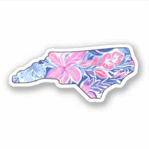 North Carolina - Summer Sticker - Lilly Inspiriert