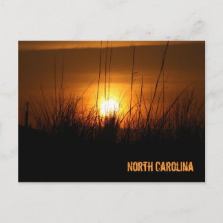North Carolina Sunset Postkarte