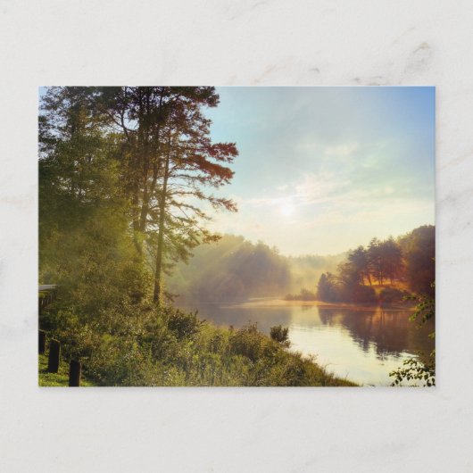 North Carolina Sunset Postkarte (Vorderseite)