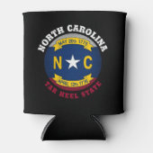 NORTH CAROLINA TAR HEEL STAAT FLAG DOSENKÜHLER (Vorderseite)