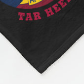 NORTH CAROLINA TAR HEEL STAAT FLAG FLEECEDECKE (Ecke)