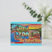 North Carolina - Tarheel Postkarte (Stehend Vorderseite)