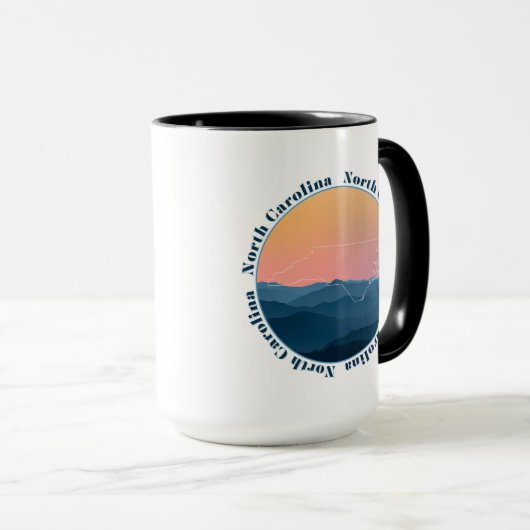 North Carolina Tasse (VorderseiteRechts)