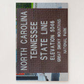 North Carolina Tennessee Jigsaw Puzzle (Vertikal)