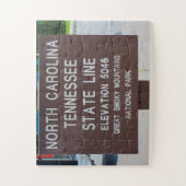 North Carolina Tennessee Puzzle (Vertikal)