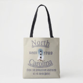 North Carolina Tote Bag - Tasche mit Klasse (Vorderseite)