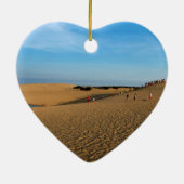 North Carolina-Ufer Keramik Ornament (Hinten)