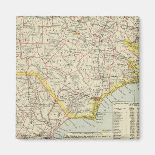 North Carolina und South Carolina 2 Magnet