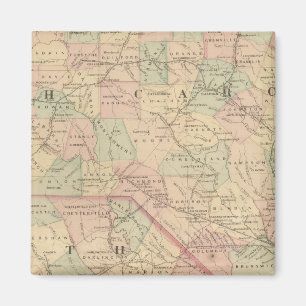 North Carolina und South Carolina Magnet