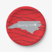 North Carolina , unterschrieben von Gott Pappteller (Vorderseite)