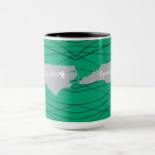 North Carolina Unterzeichnet von Gott Tasse (Zentrum)