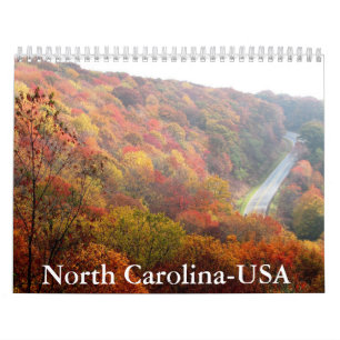 North Carolina-USA-Kalender Kalender