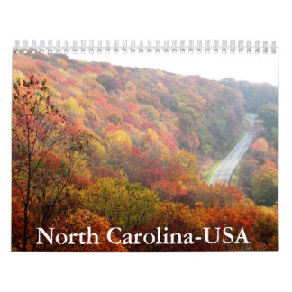 North Carolina-USA-Kalender Kalender