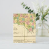 North Carolina USA Postkarte (Stehend Vorderseite)