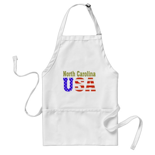 North Carolina USA! Schürze (Vorne)