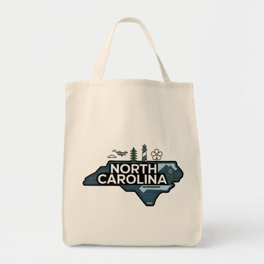 North Carolina, USA Tragetasche (Vorne)