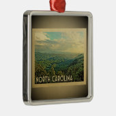 North Carolina Vintage Ornament Aus Metall (Rechts)