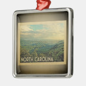 North Carolina Vintage Ornament Aus Metall (Links)