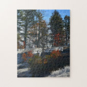 North Carolina Wasserfall High Falls Fotografie Puzzle (Vertikal)