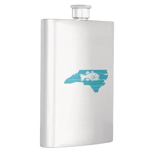 North Carolina Wave Fishing Flachmann (Rechts)