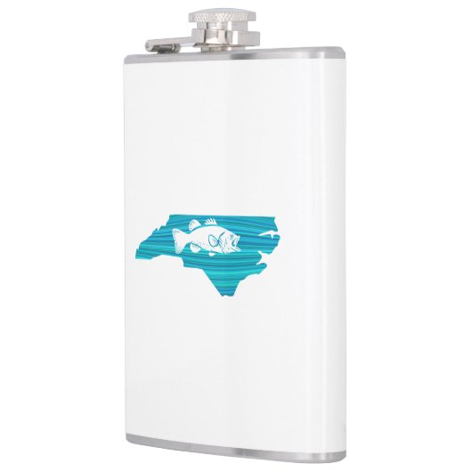 North Carolina Wave Fishing Flachmann (Links)