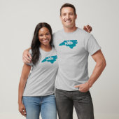 North Carolina Wave Fishing T-Shirt (Unisex)