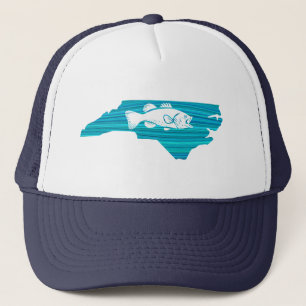 North Carolina Wave Fishing Truckerkappe