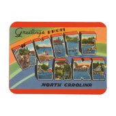North Carolina, White Lake Magnet (Horizontal)