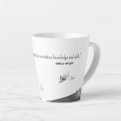 North Carolina Wright Brothers Latte Tasse (Rechte Ecke)