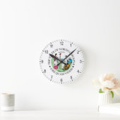 North Carolina Zeichen Runde Wanduhr (Zuhause)