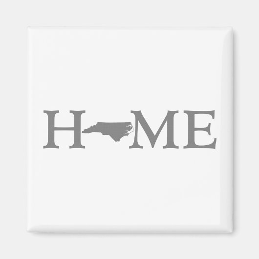 North Carolina Zuhause Staat Magnet (Vorne)