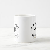 North Carolina Zuhause Sweet Zuhause Family Monogr Kaffeetasse (Mittel)
