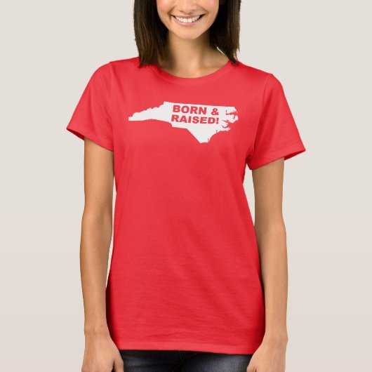 North Carolina Zuhause weg Von Staat T - Shirt T-S (Vorderseite)