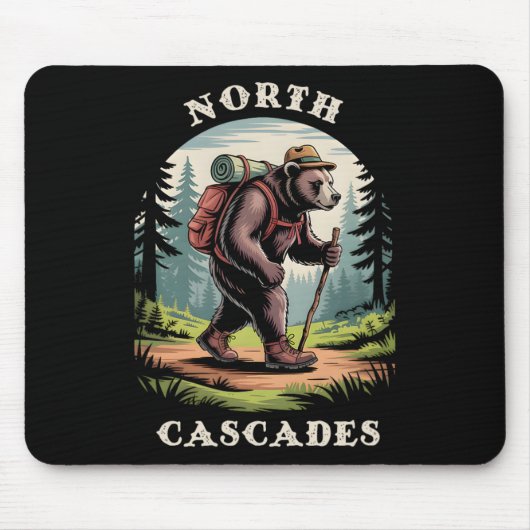 North Cascades Mousepad (Vorne)