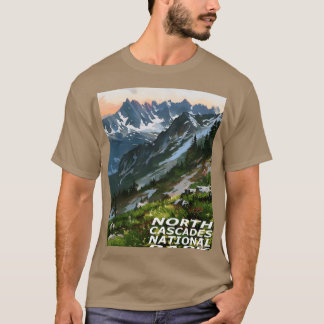 North Cascades National Park Cäsium Freunde T-Shirt