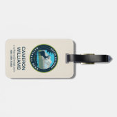 North Cascades National Park Gepäckanhänger (Rückseite horizontal)