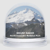 North Cascades National Park Mountain Photos Schneekugeln (Vorderseite)