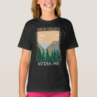 North Cascades National Park Vintage Distressed