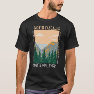North Cascades National Park Vintage Distressed T-Shirt