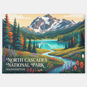 North Cascades National Park Washington Magnet