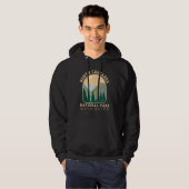 North Cascades National Park Washington Retro Vint Hoodie (Vorne ganz)