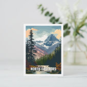 North Cascades National Park Washington USA Postkarte (Stehend Vorderseite)