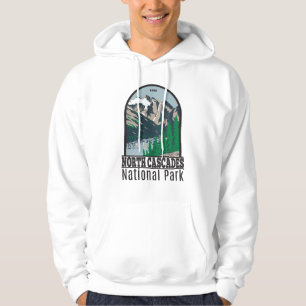 North Cascades Nationalpark Mount Triumph Vintag Hoodie