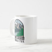 North Cascades Nationalpark Mount Triumph Vintag Kaffeetasse (Vorderseite Links)