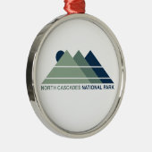 North Cascades Nationalpark Ornament Aus Metall (Rechts)
